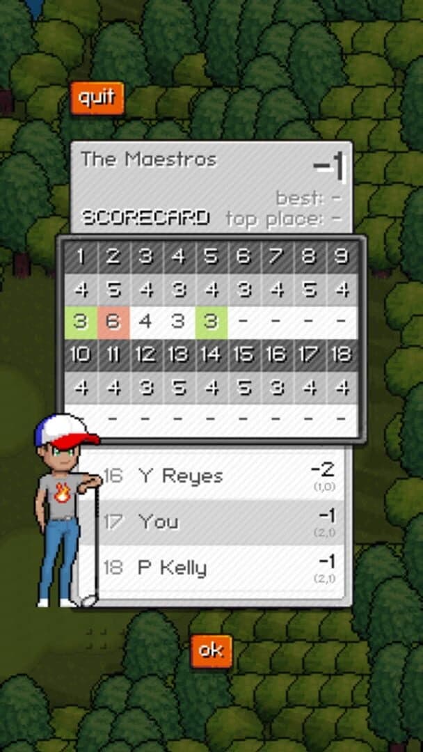 Pixel Pro Golf screenshot 2