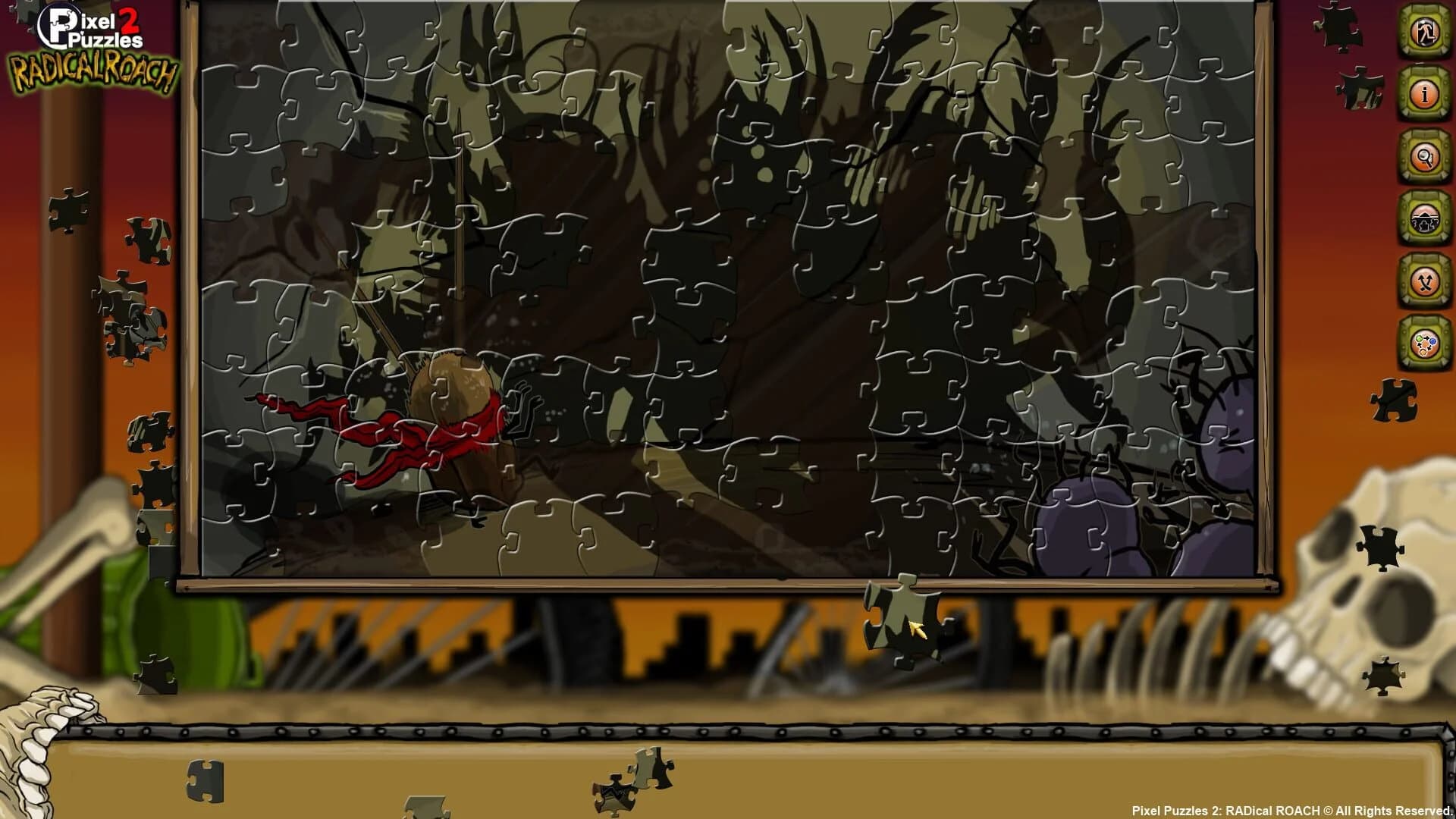 Pixel Puzzles 2: Radical Roach screenshot 4