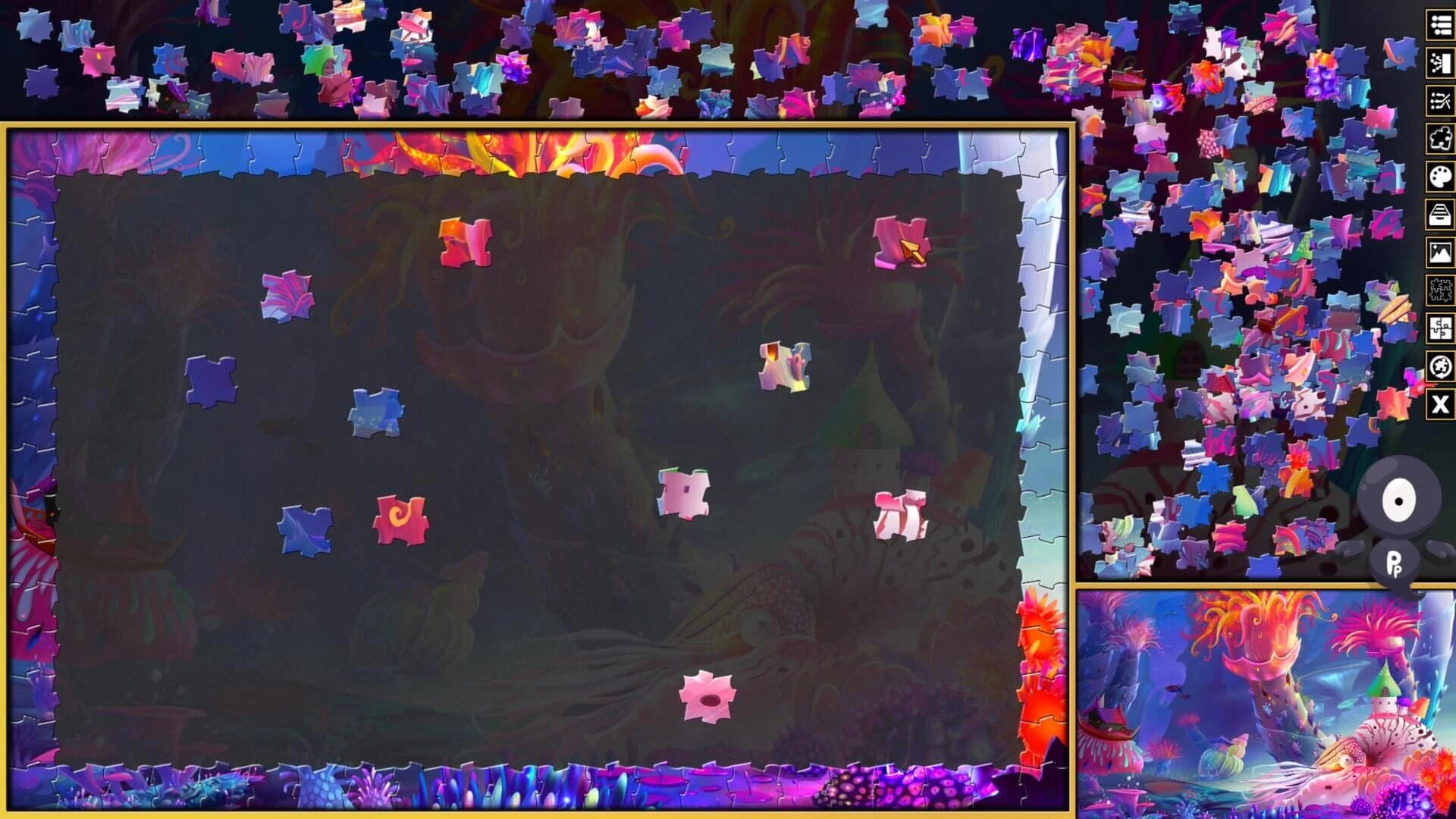 Pixel Puzzles Fantasy Jigsaws screenshot 1