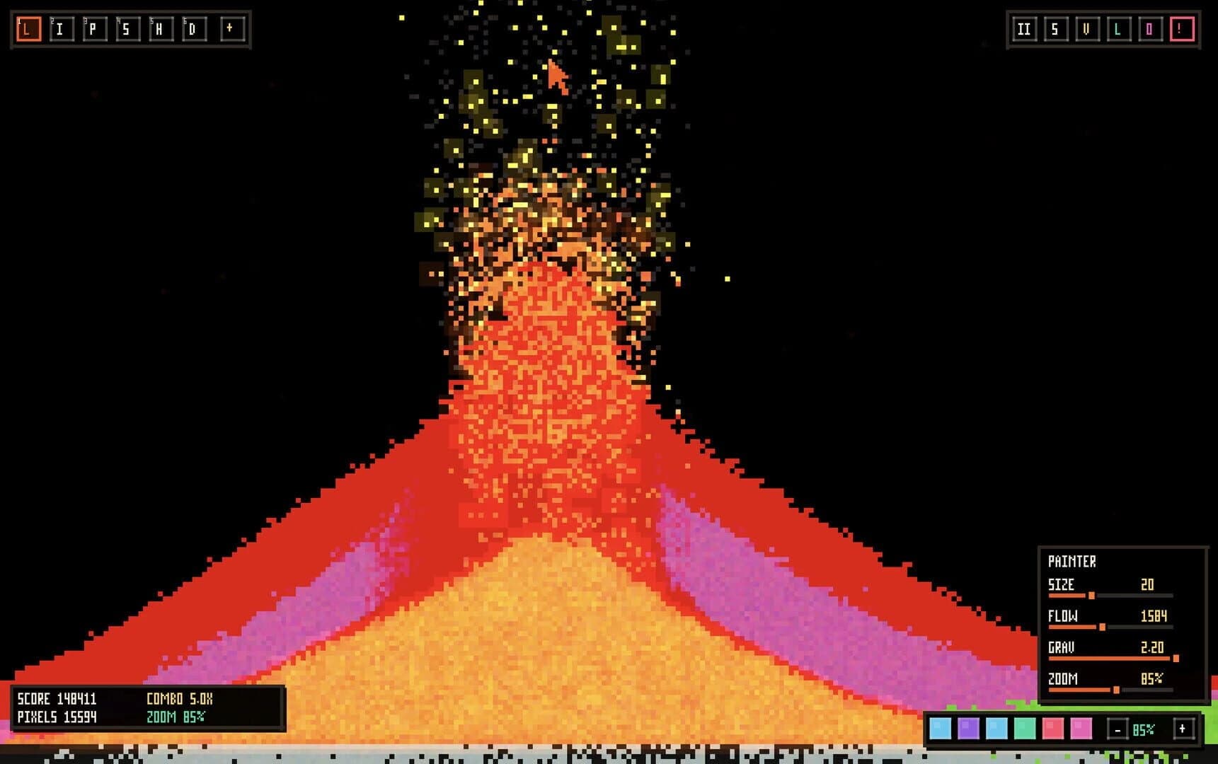 Pixel Rain screenshot 3