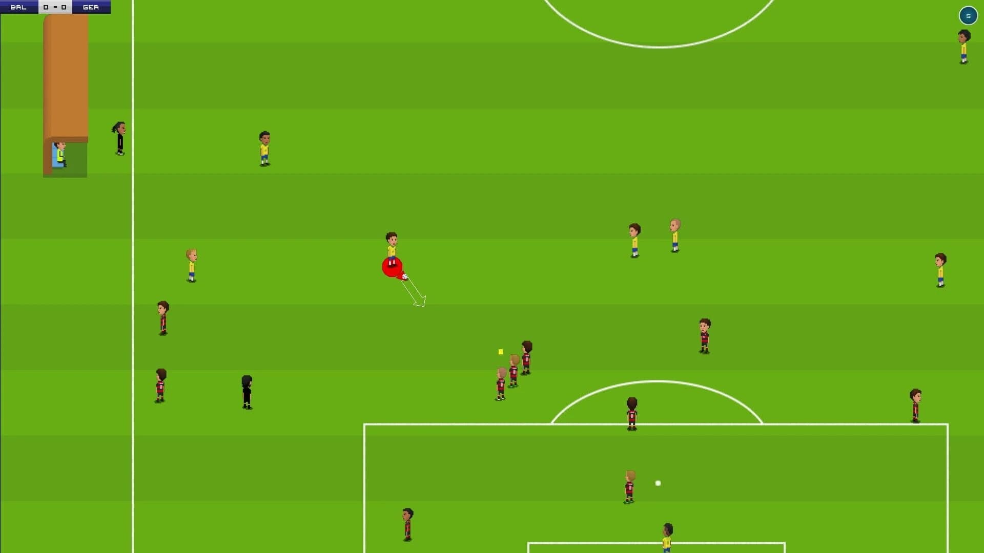 Pixel Soccer screenshot 1