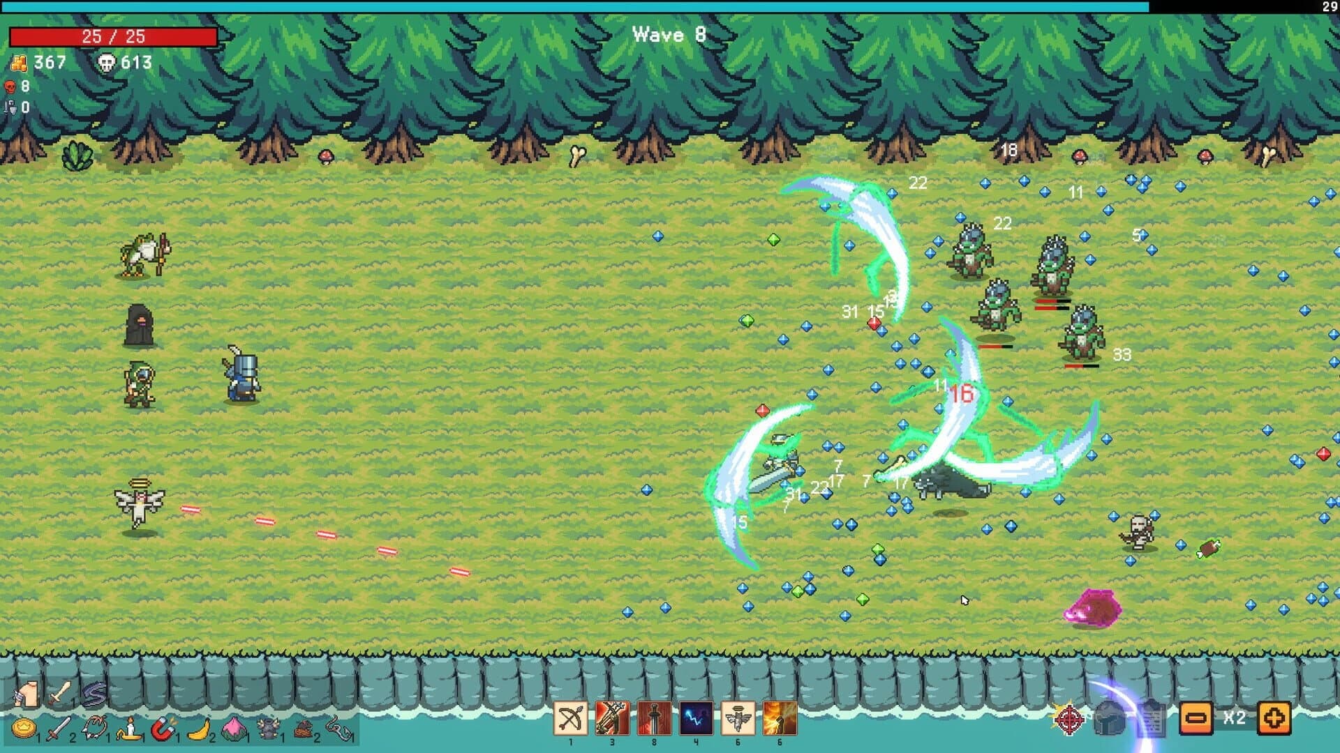 Pixel Survivors: Defense screenshot 5