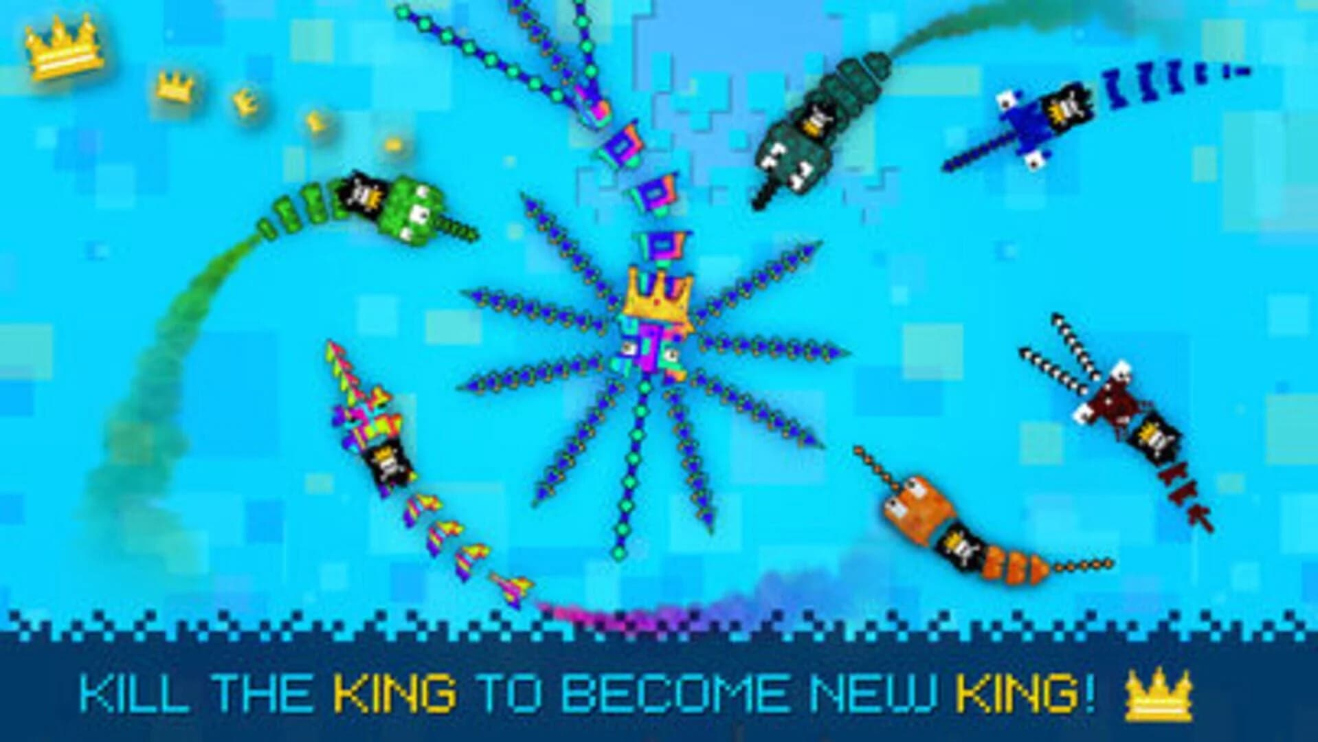 Pixel Sword Fish io screenshot 1
