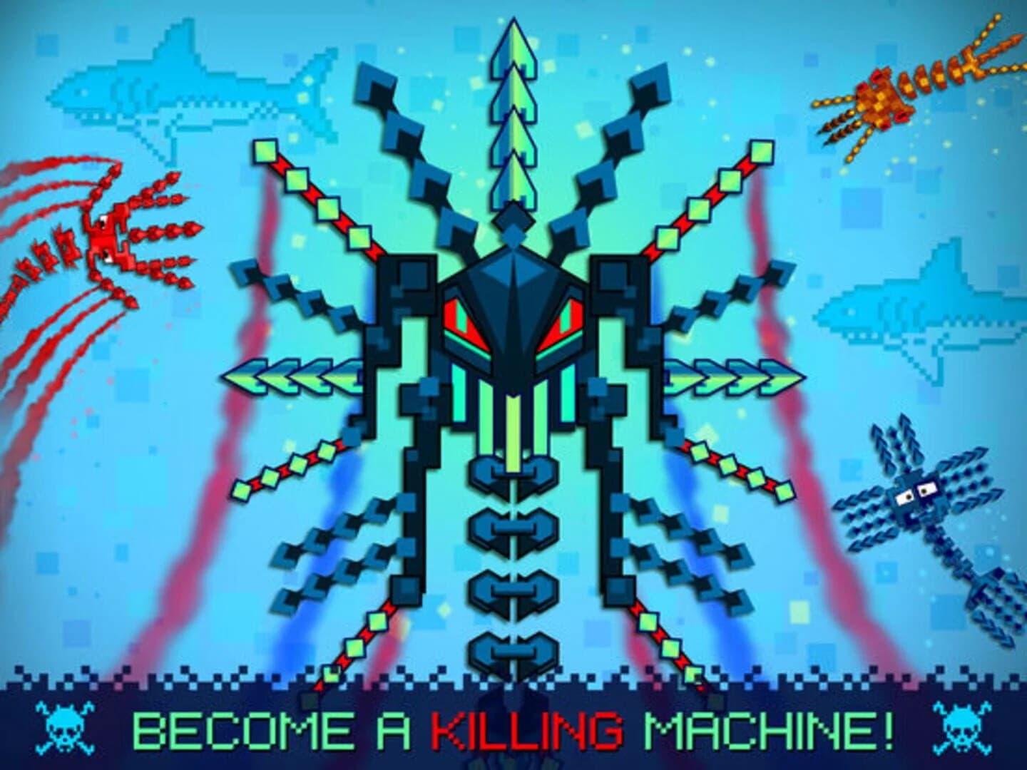 Pixel Sword Fish io screenshot 5