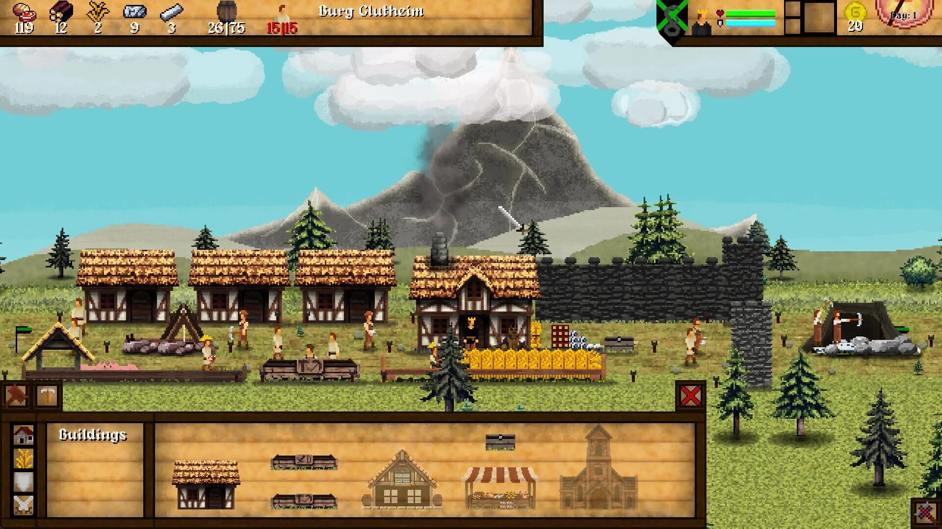 Pixelburg screenshot 1