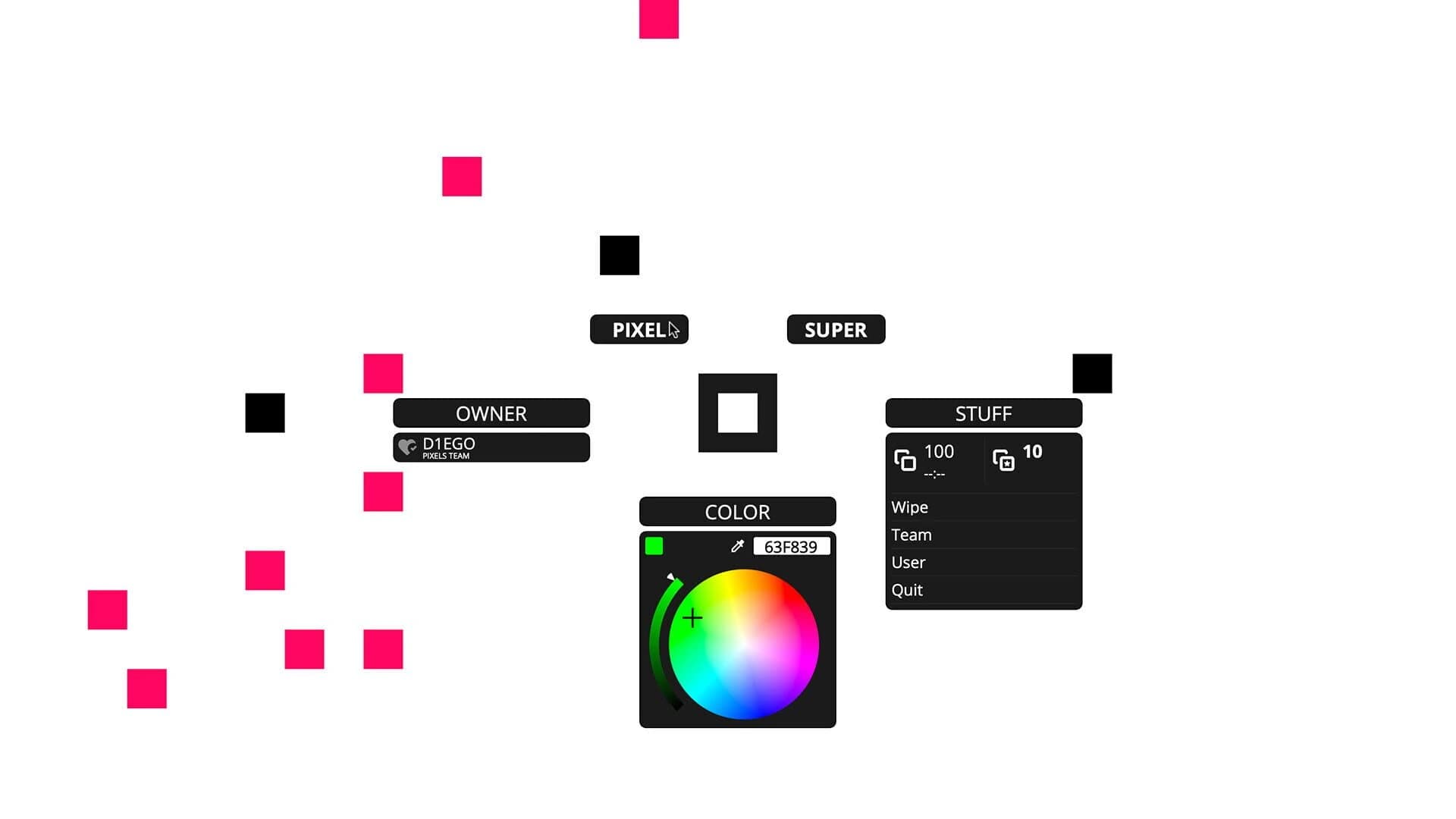 Pixels screenshot 1