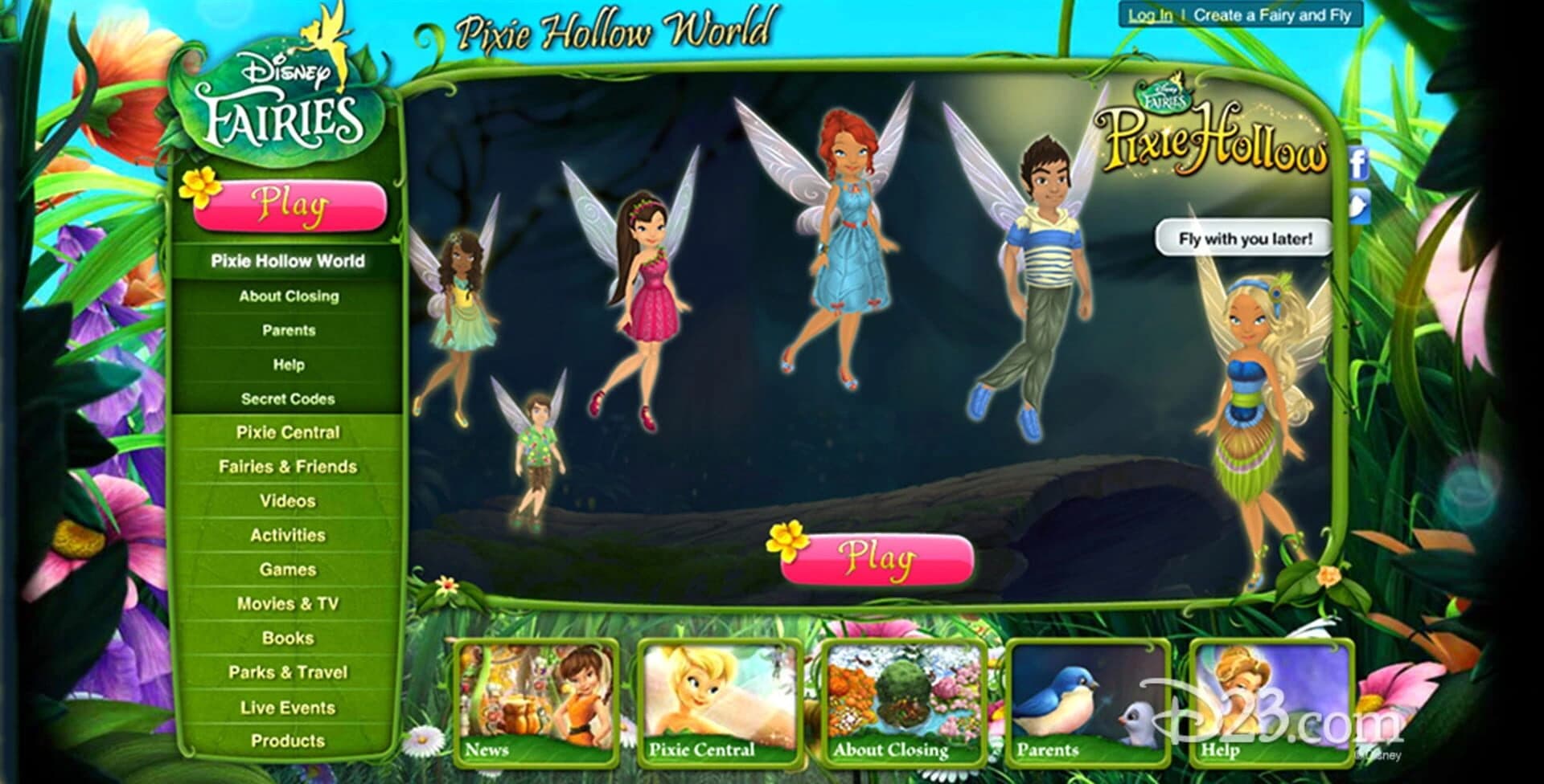 Pixie Hollow screenshot 1