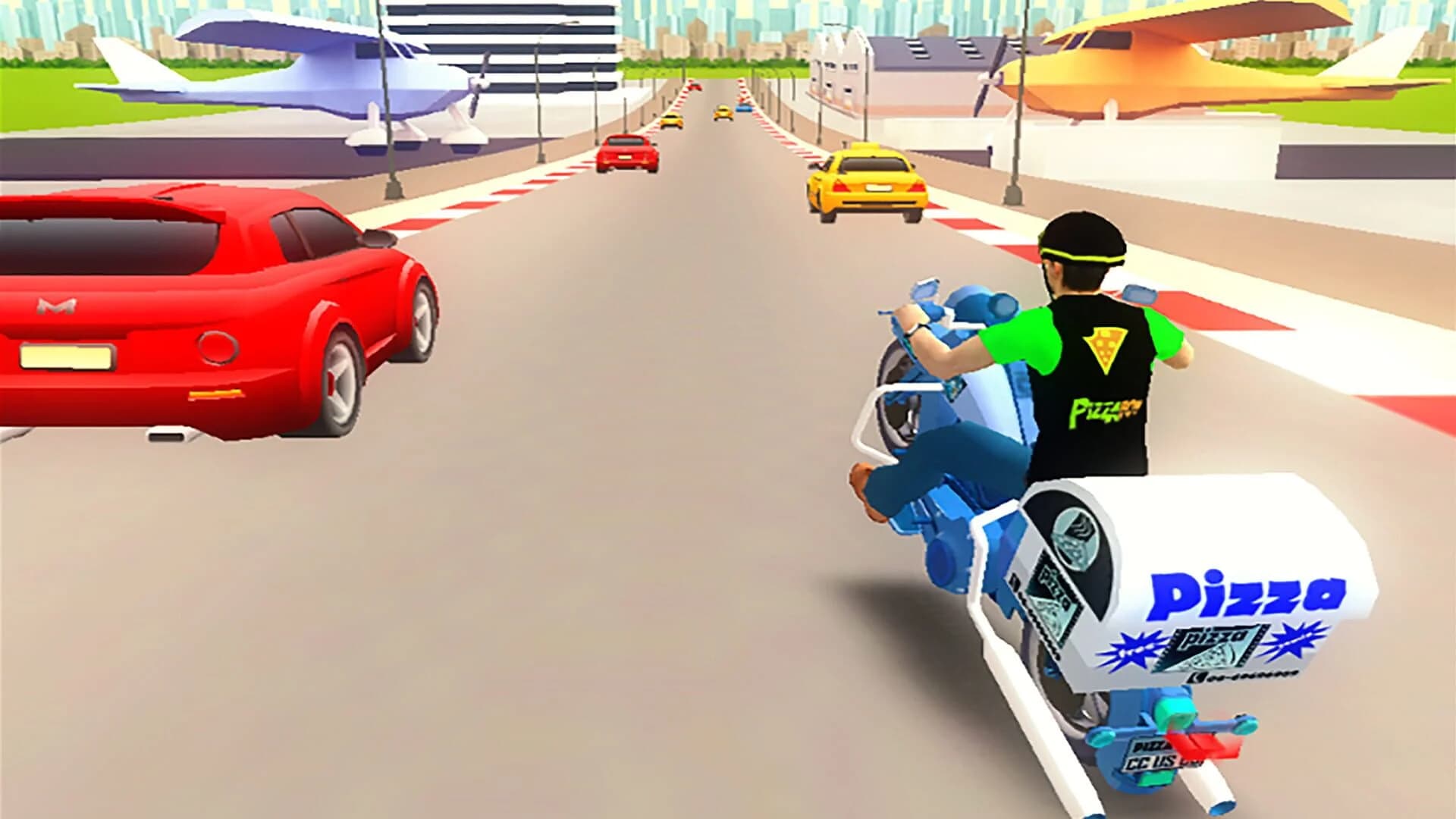 Pizza Bike Rider screenshot 4