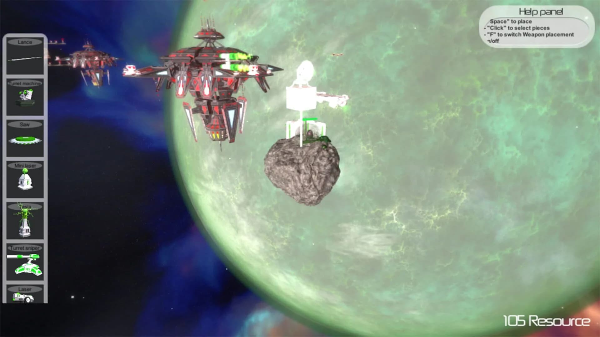 Planetoid screenshot 1