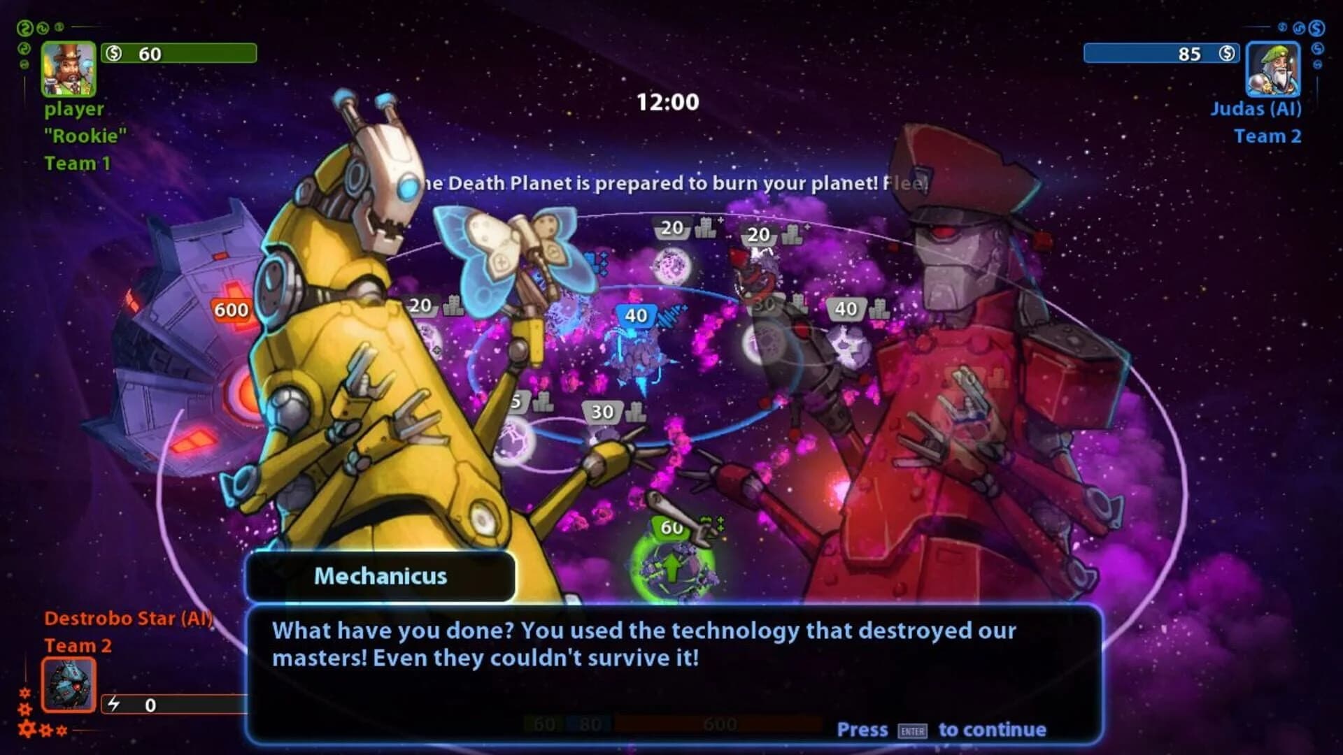 Planets Under Attack screenshot 1