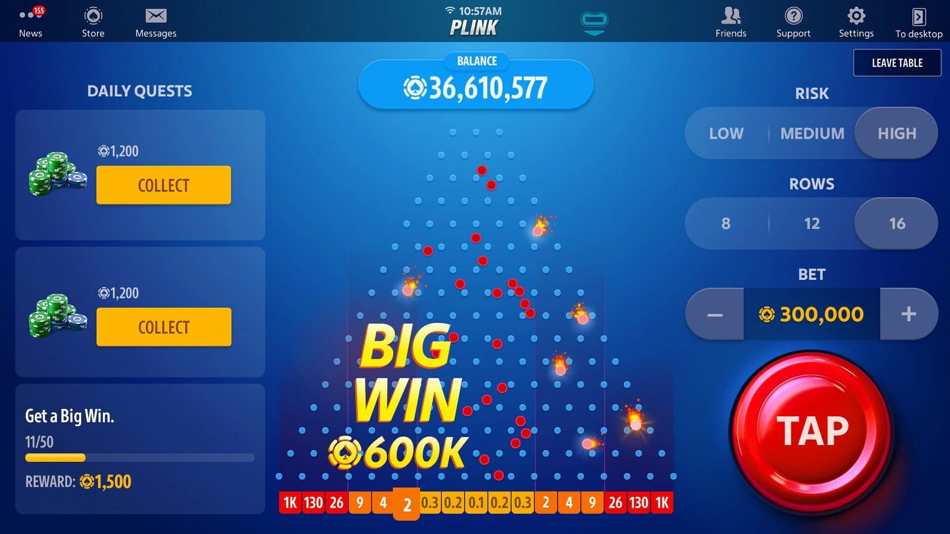 Plink by Pokerist screenshot 4