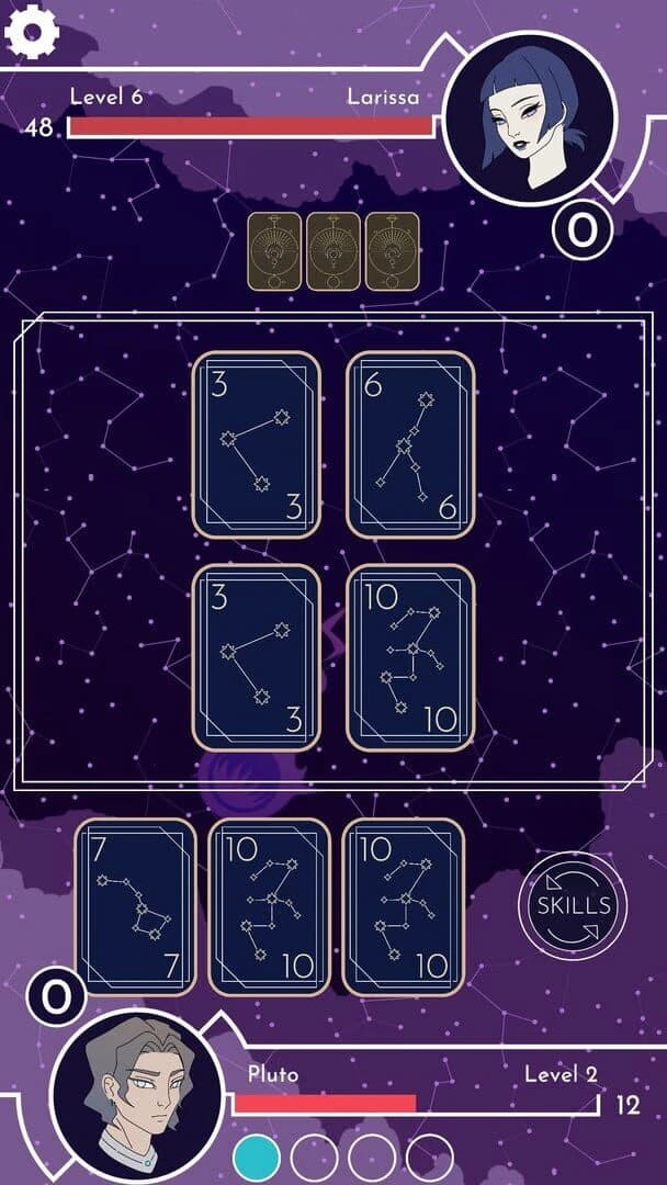 Pluto's Ascent: Celestial Card screenshot 1