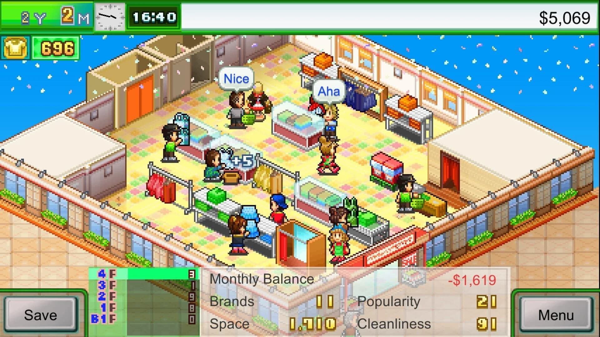 Pocket Clothier screenshot 1