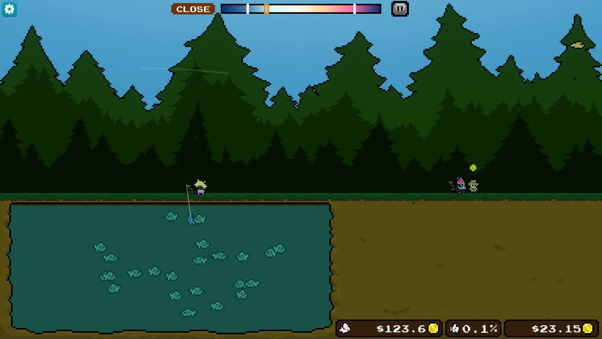 Pocket Idler: Fishing Pond screenshot 4