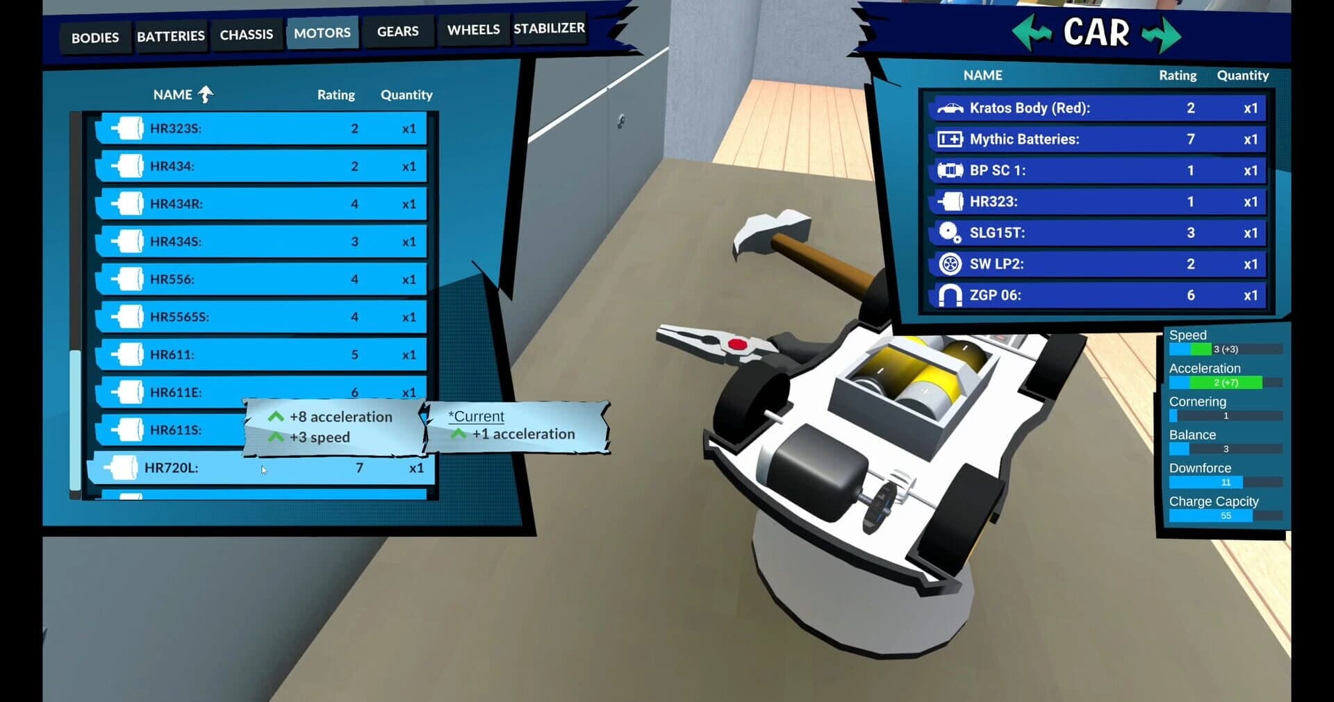 Pocket Racer Shop Sim screenshot 2