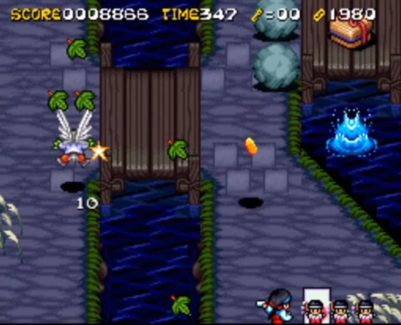 Pocky & Rocky 2 screenshot 1