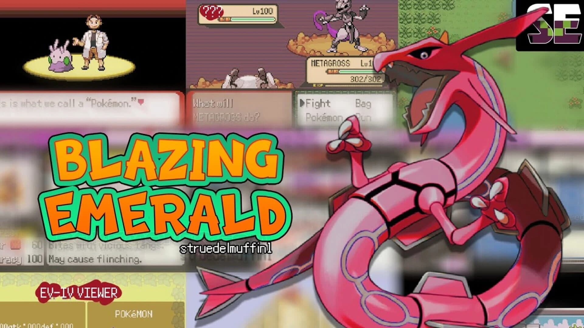 Pokémon Blazing Emerald screenshot 1
