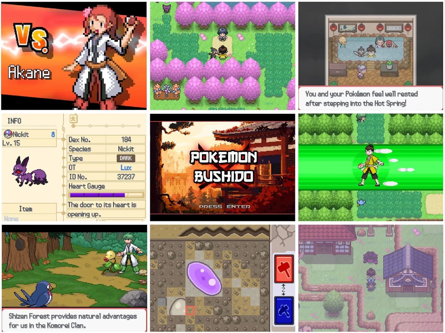 Pokémon Bushido screenshot 1