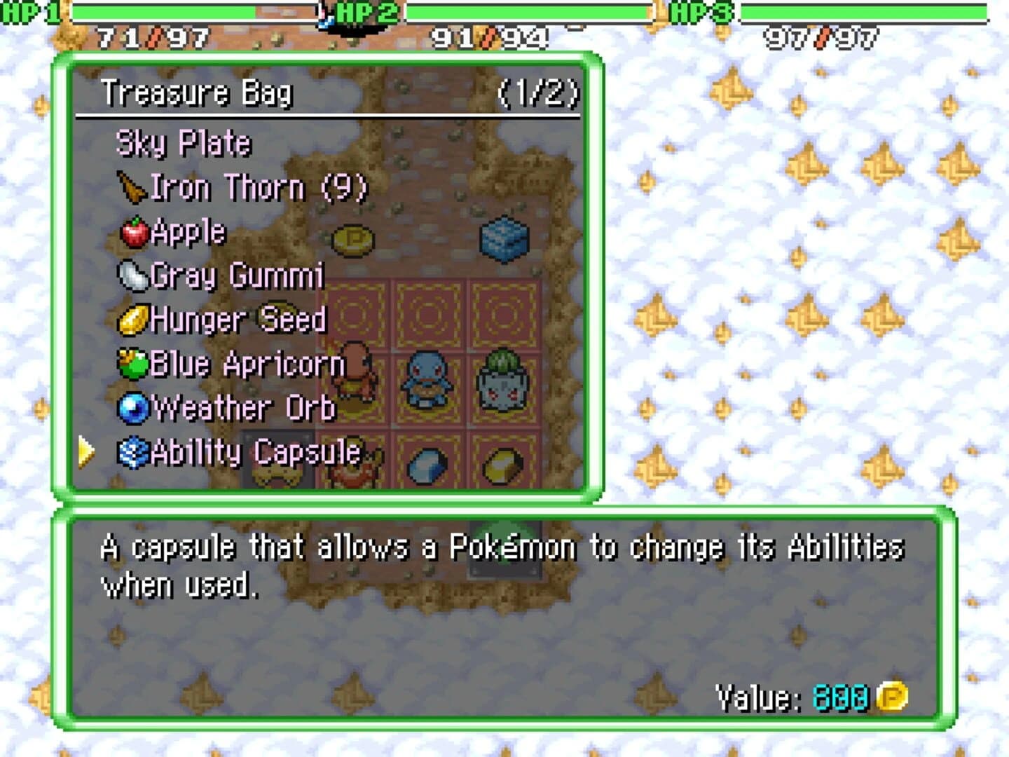 Pokémon Mystery Dungeon: Origins screenshot 1