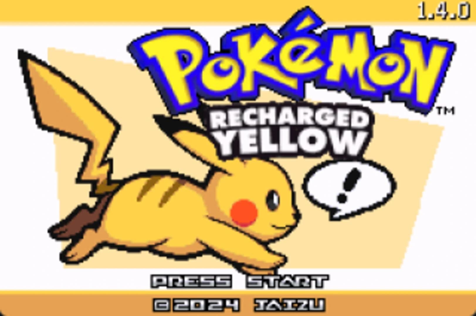 Pokémon Recharged Yellow screenshot 1