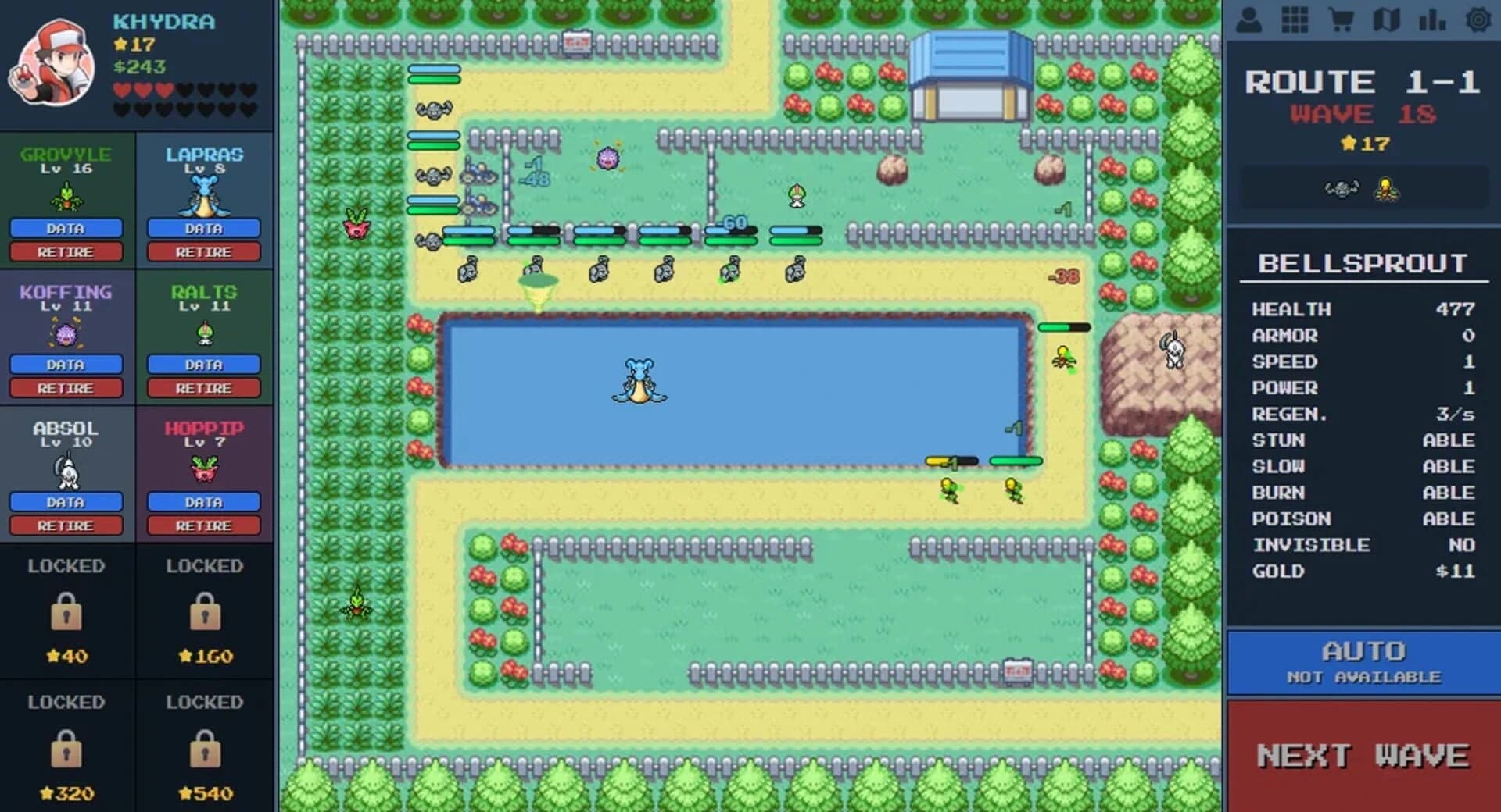 PokéPath TD screenshot 3