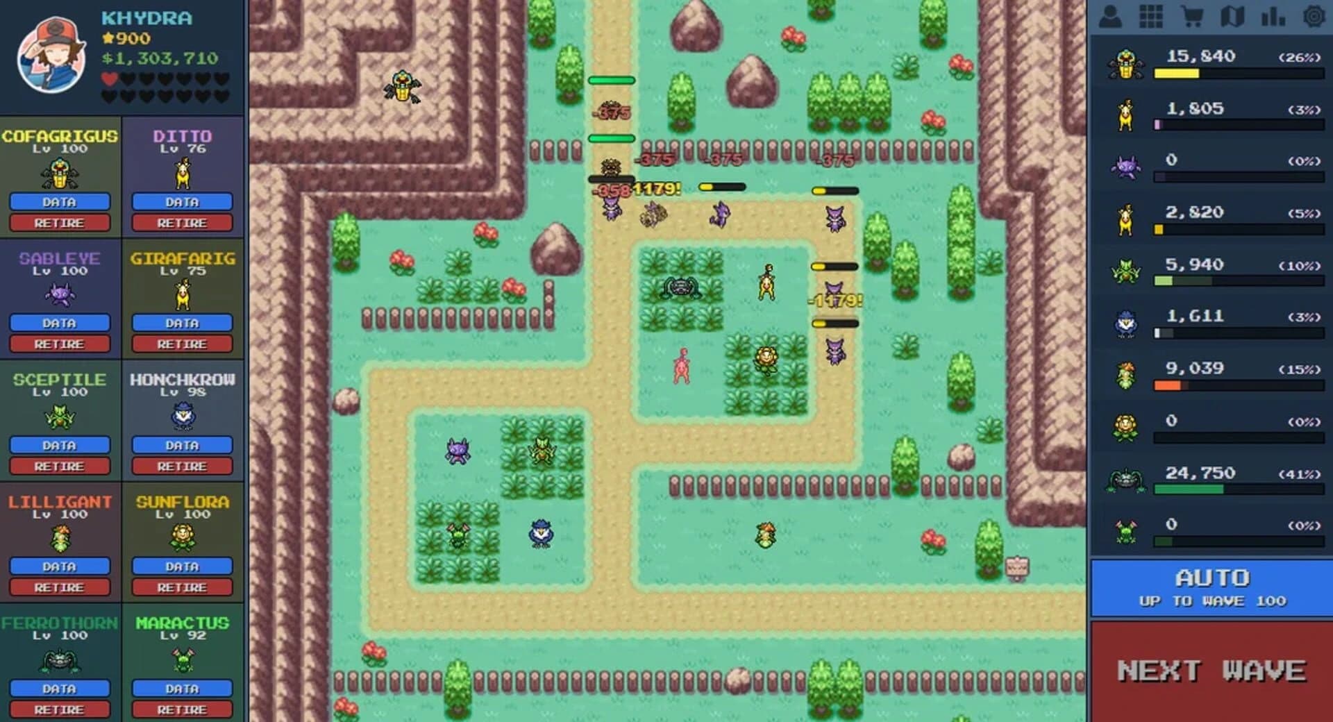 PokéPath TD screenshot 2