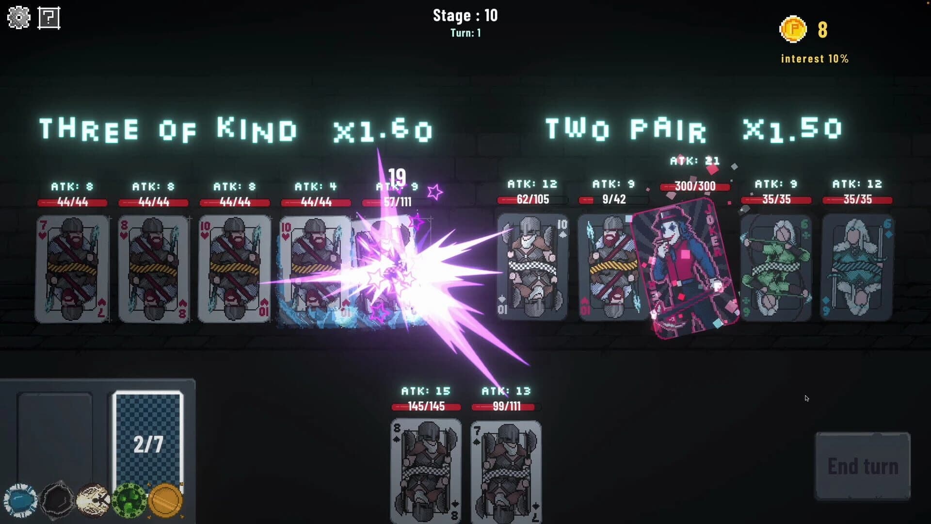 Poker Dungeon: Joker's Madness screenshot 2