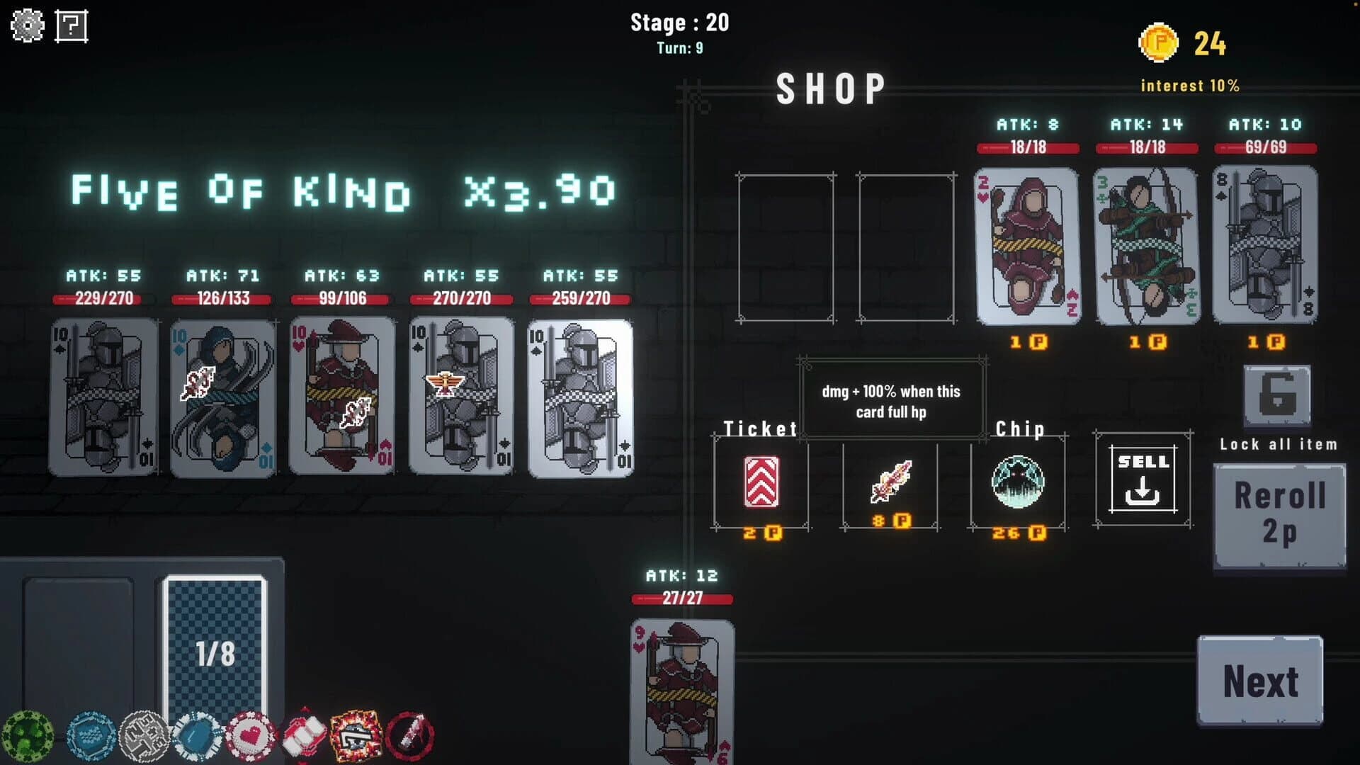 Poker Dungeon: Joker's Madness screenshot 4
