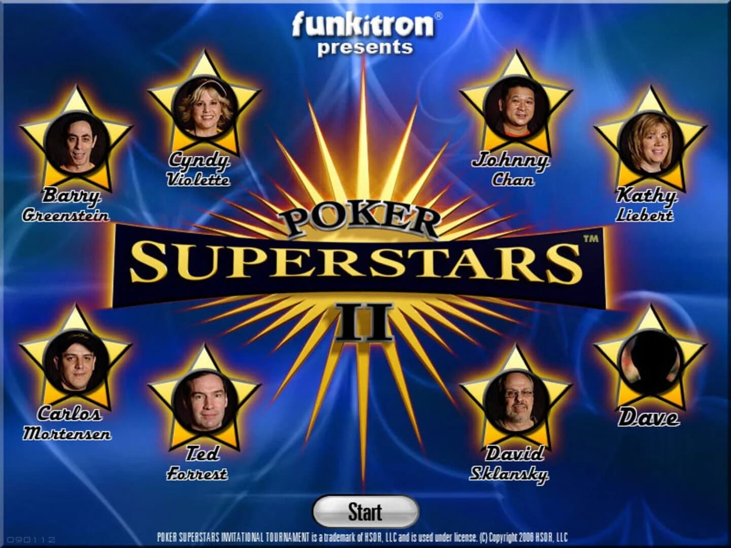 Poker Superstars II screenshot 2