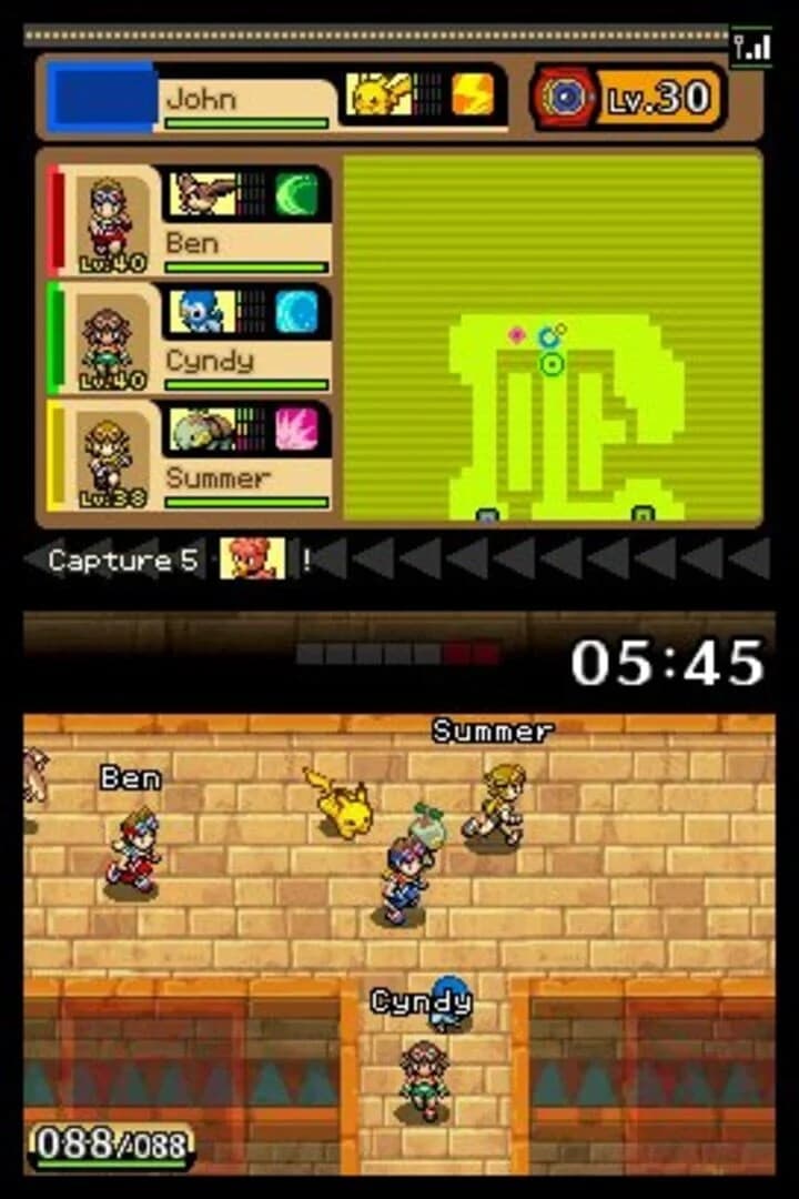 Pokémon Ranger: Guardian Signs screenshot 4