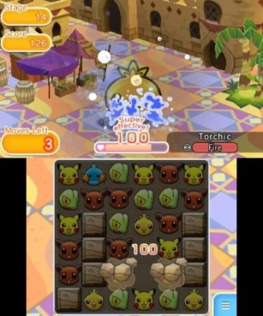Pokémon Shuffle screenshot 1