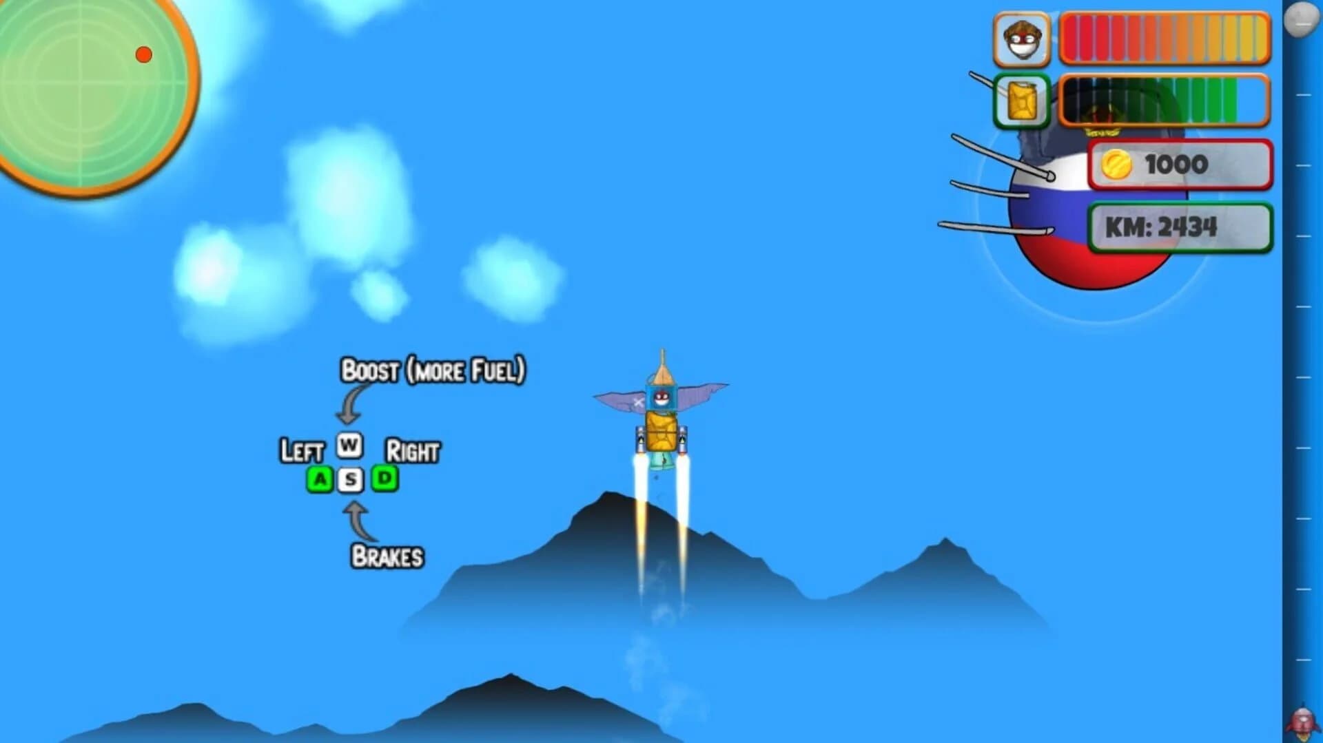 Polandball: Can into Space! screenshot 1