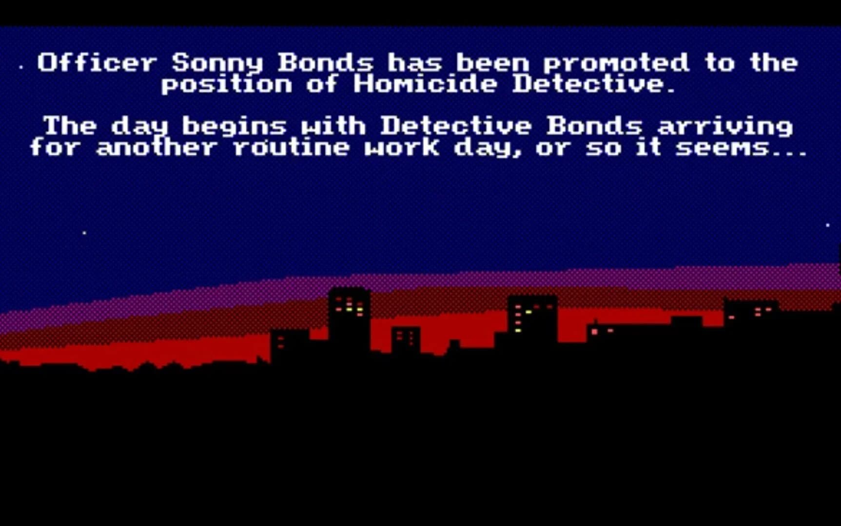 Police Quest II: The Vengeance screenshot 5