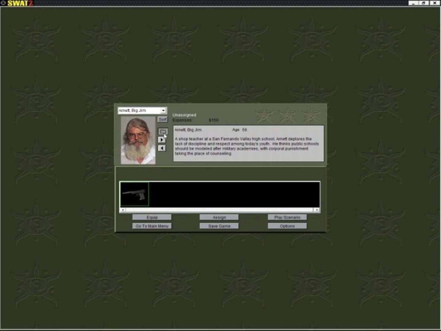 Police Quest: SWAT 2 screenshot 5