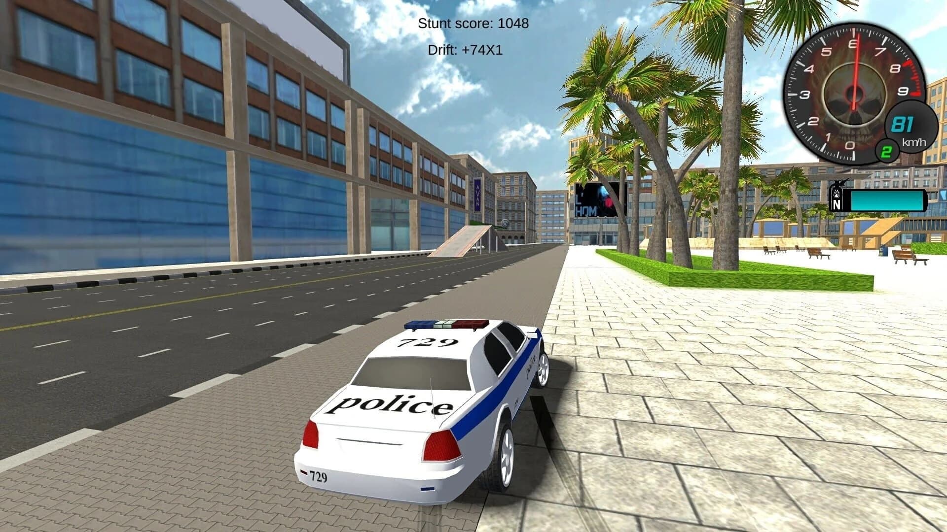 Police Stunt Cars screenshot 1