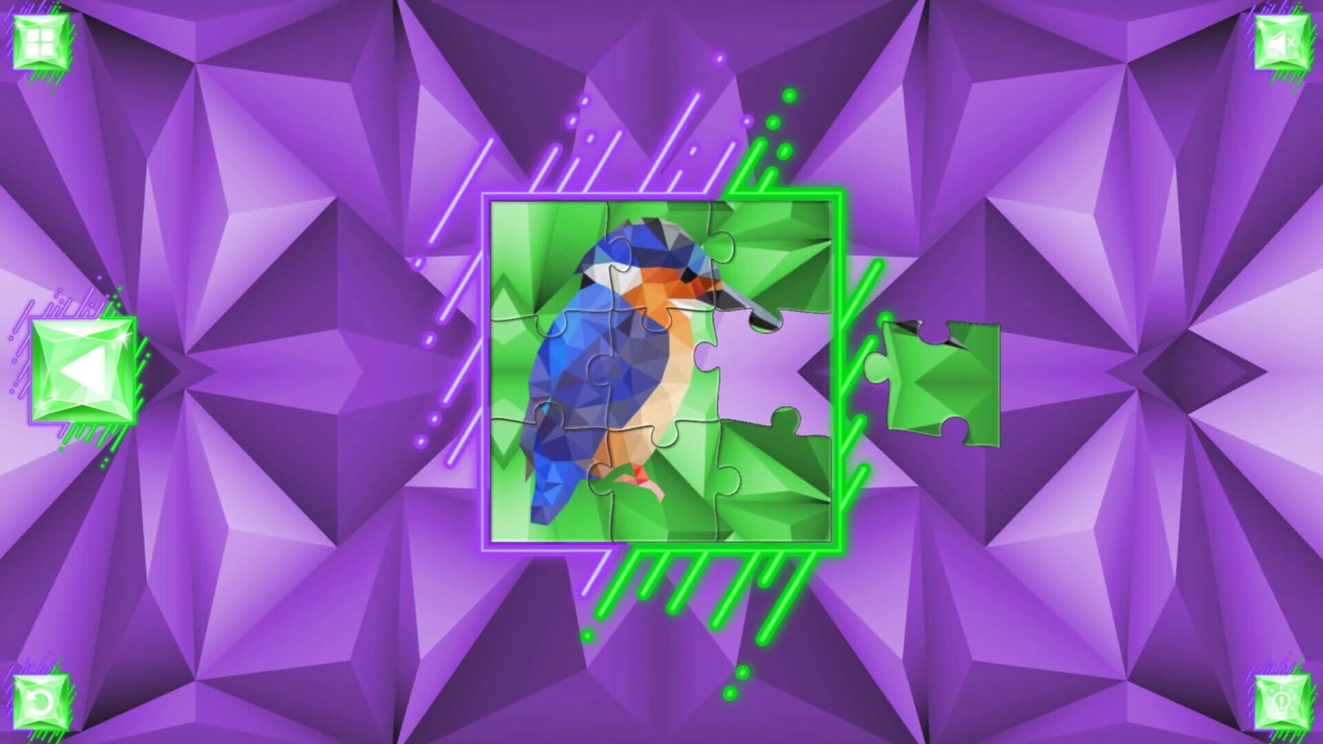 Poly Jigsaw: Birds screenshot 3