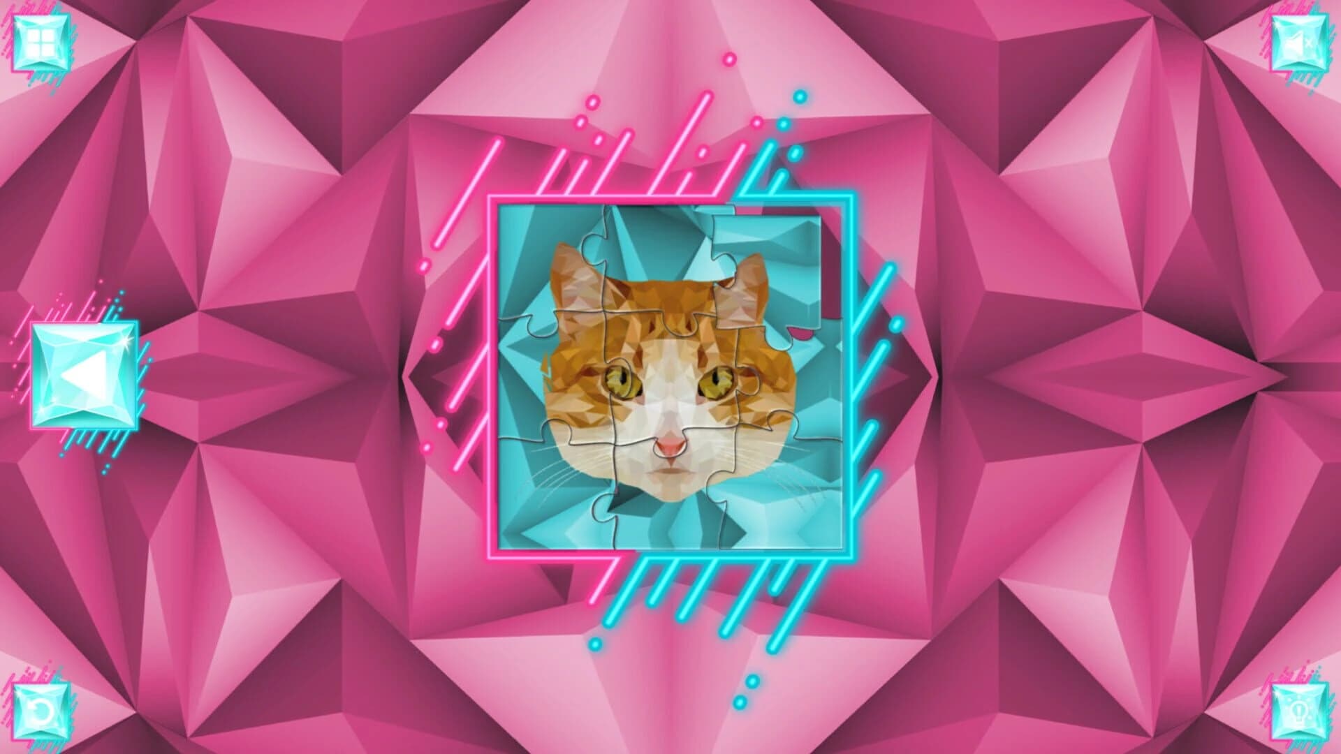 Poly Jigsaw: Cats screenshot 3