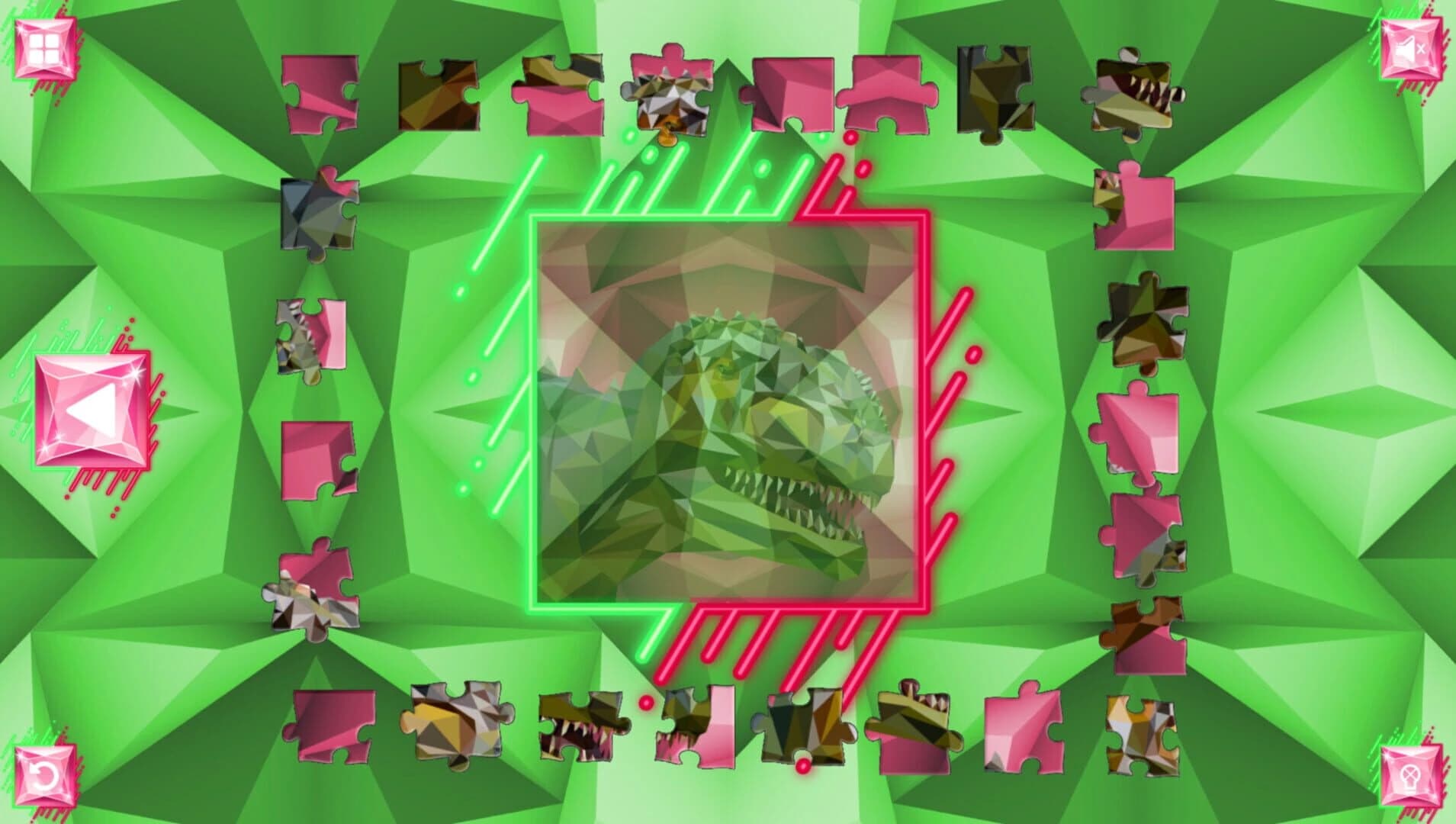 Poly Jigsaw: Dinosaurs screenshot 3