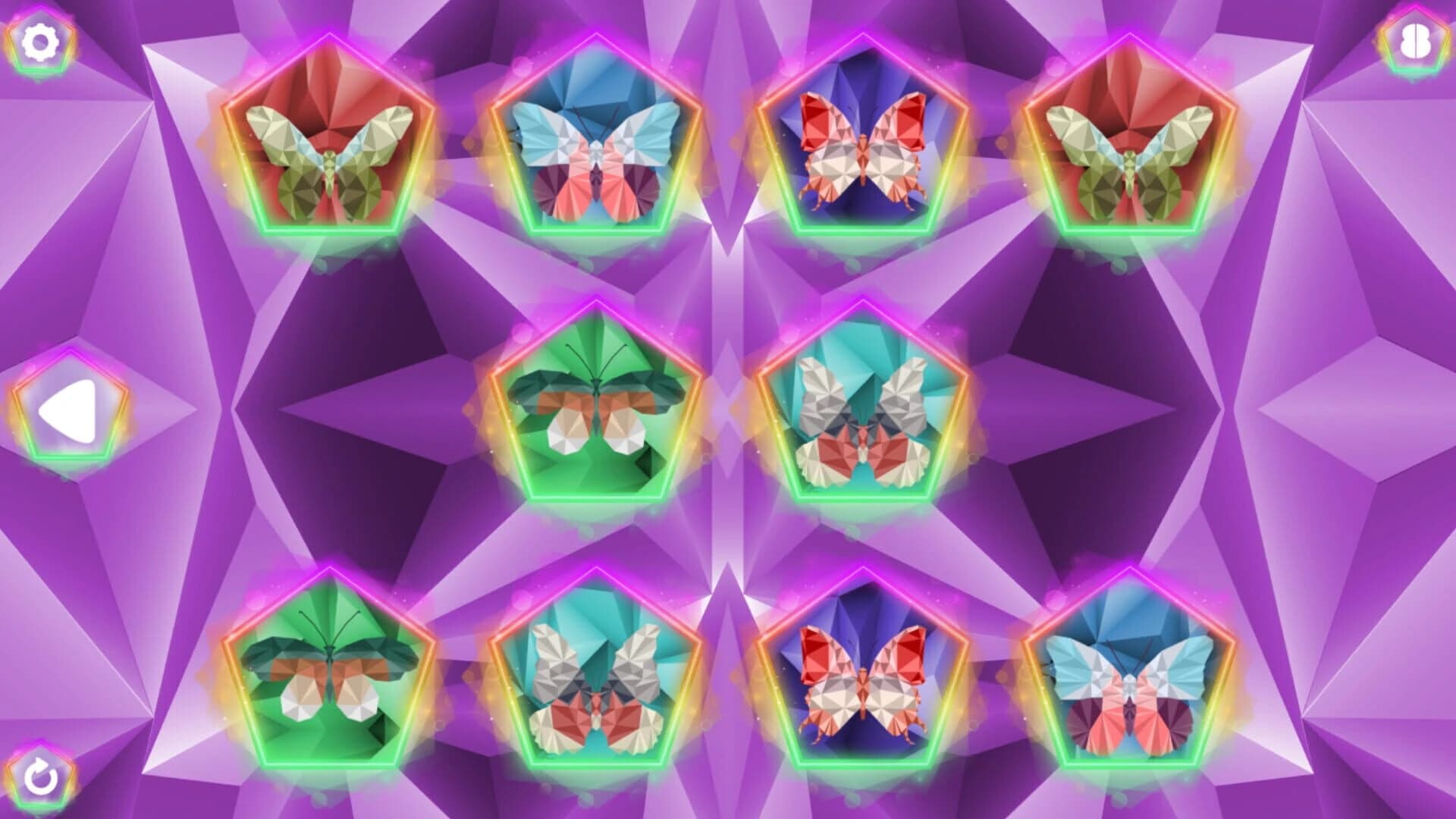 Poly Memory: Butterflies screenshot 1