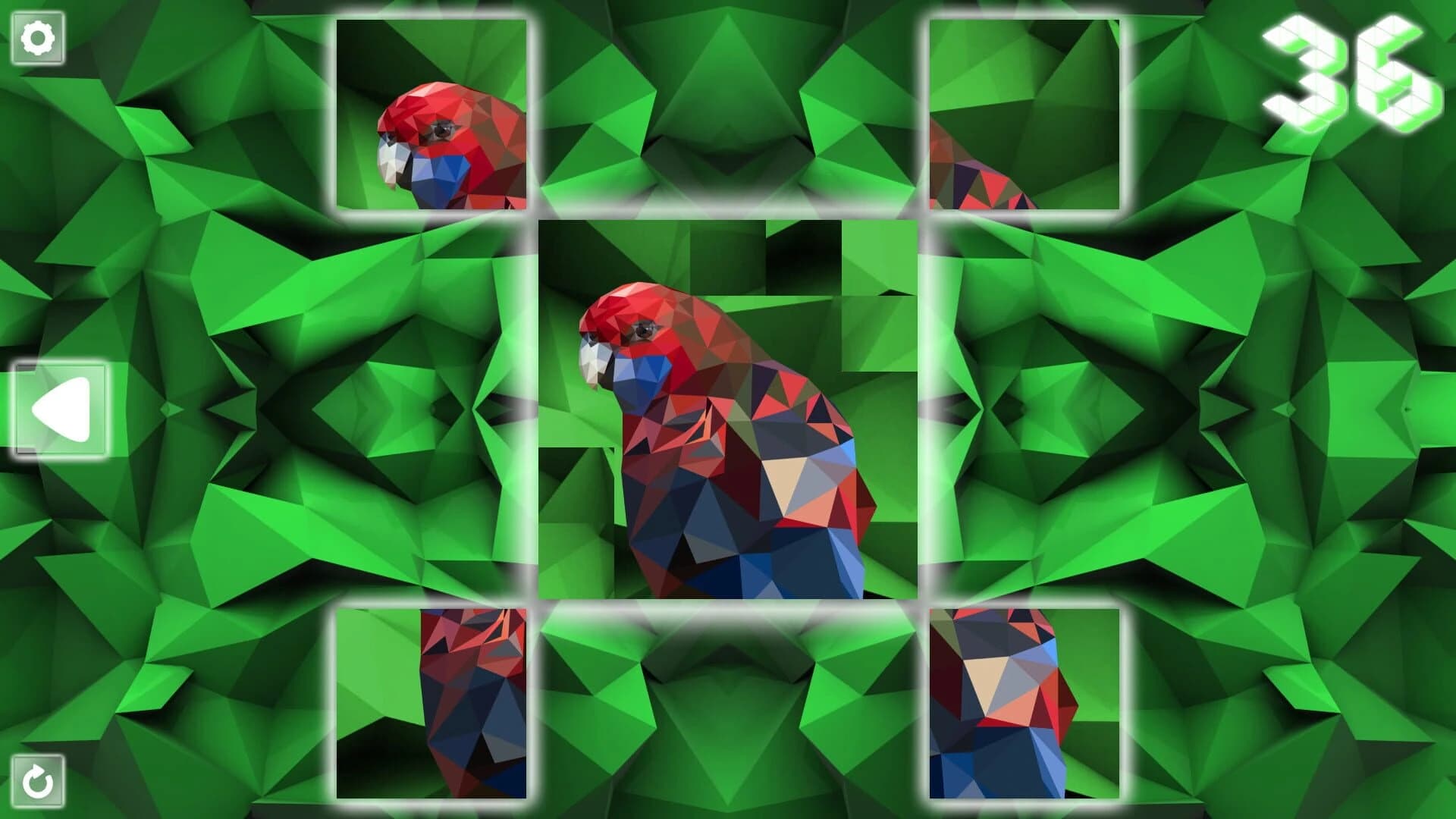 Poly Puzzle: Birds screenshot 1