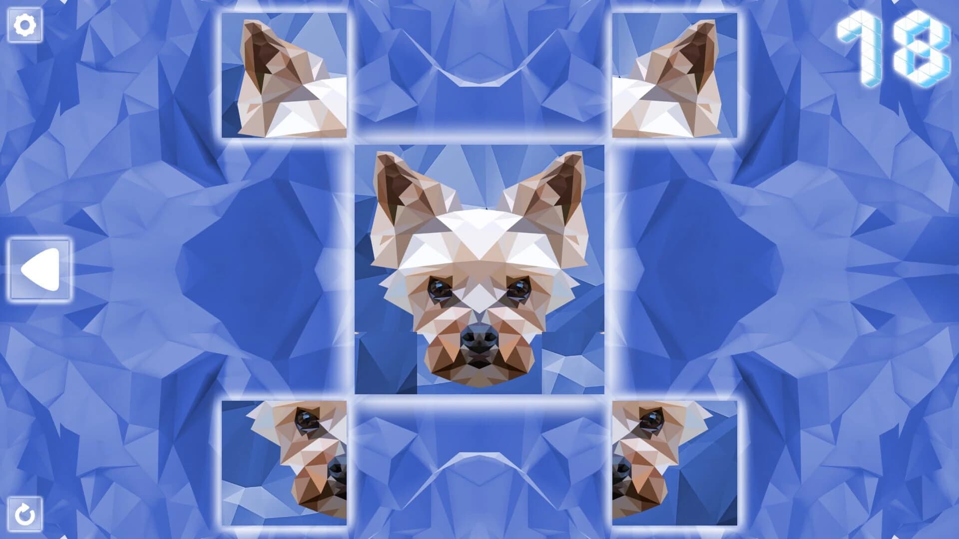 Poly Puzzle: Dogs screenshot 1