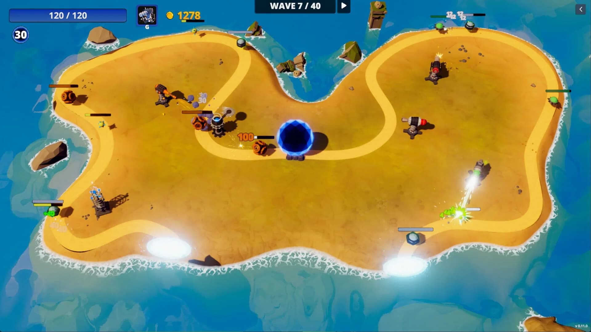 PolyCore Defense screenshot 3