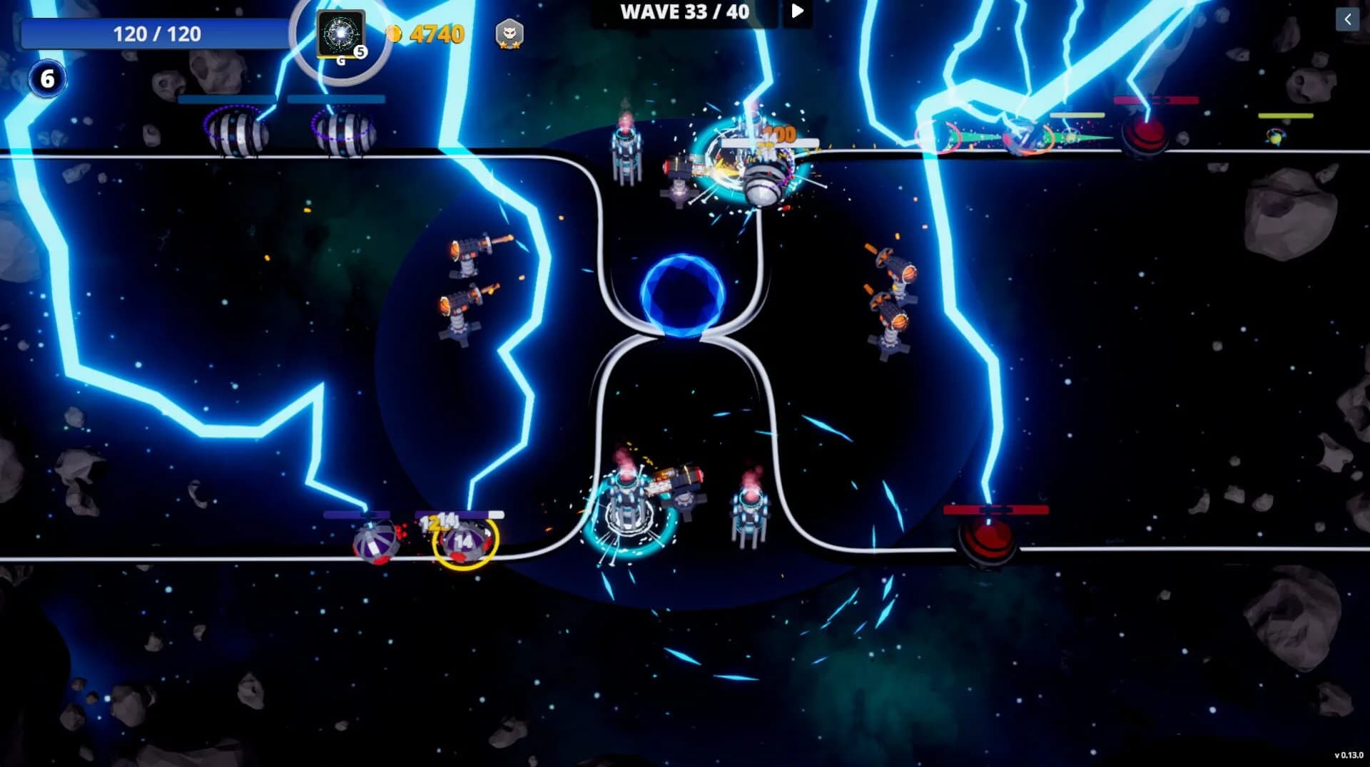 PolyCore Defense screenshot 1