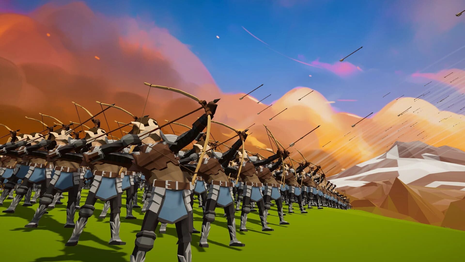 Polygon Fantasy Battle Simulator screenshot 3