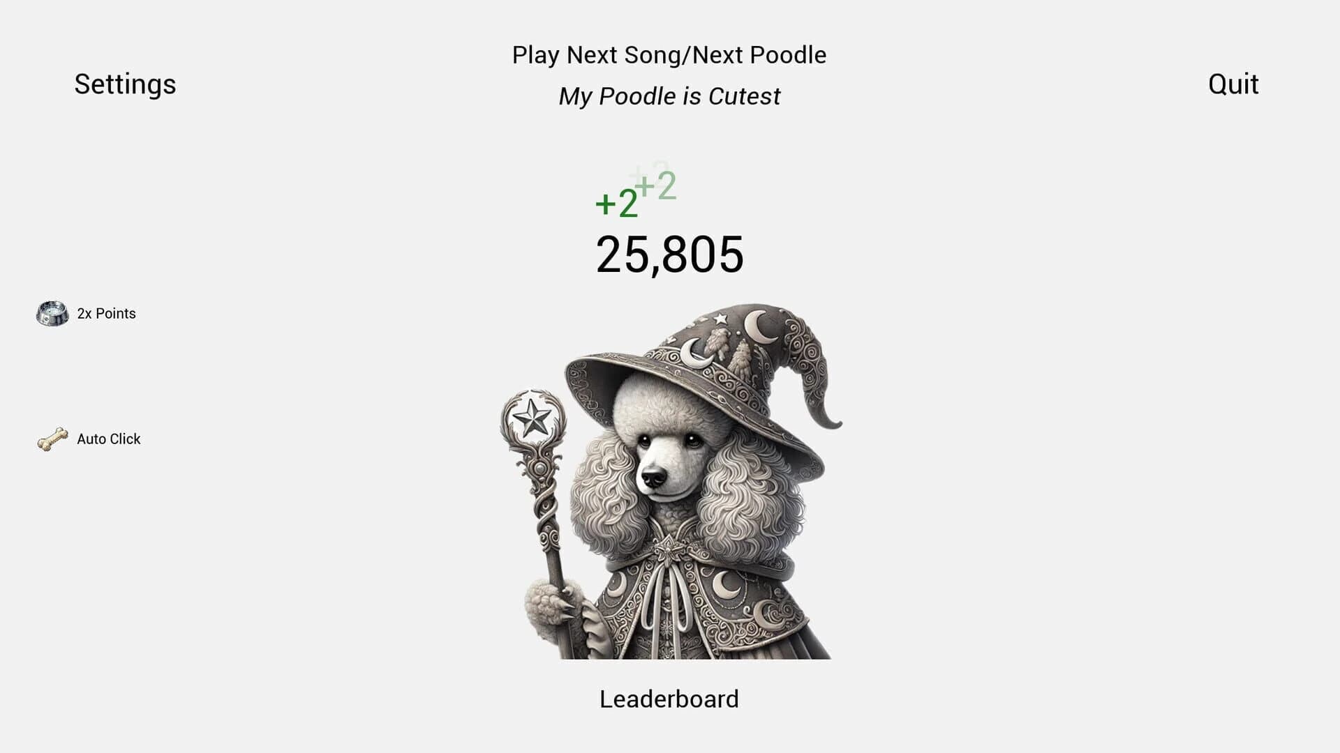 Poodle Clicker screenshot 1