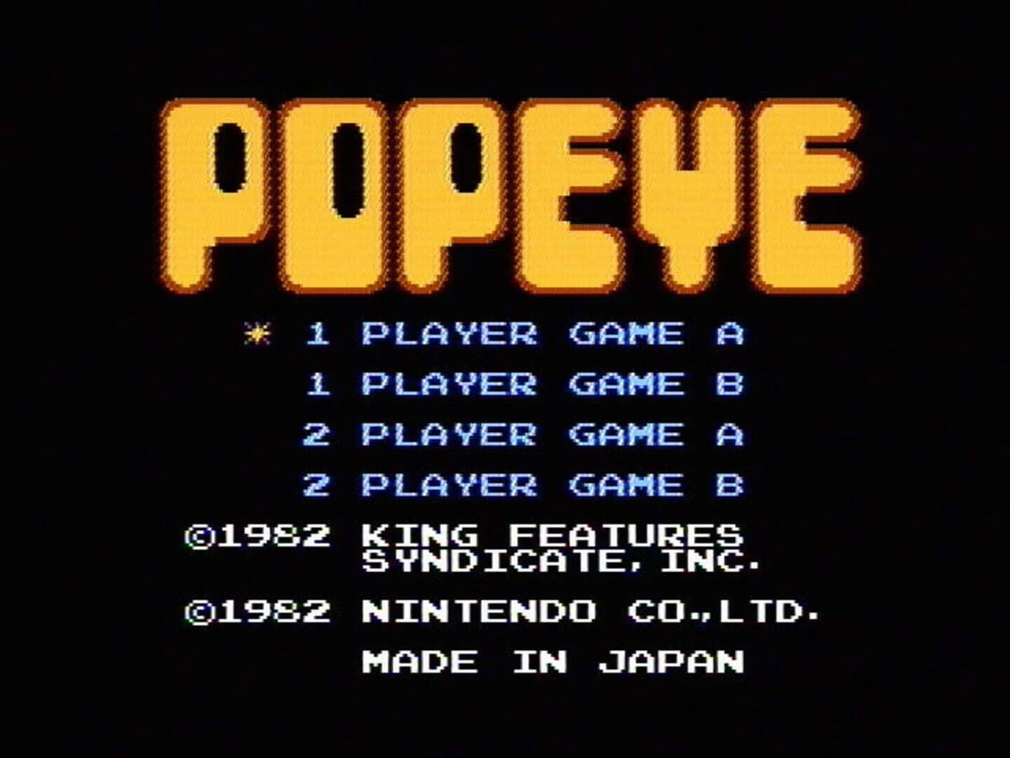 Popeye screenshot 1