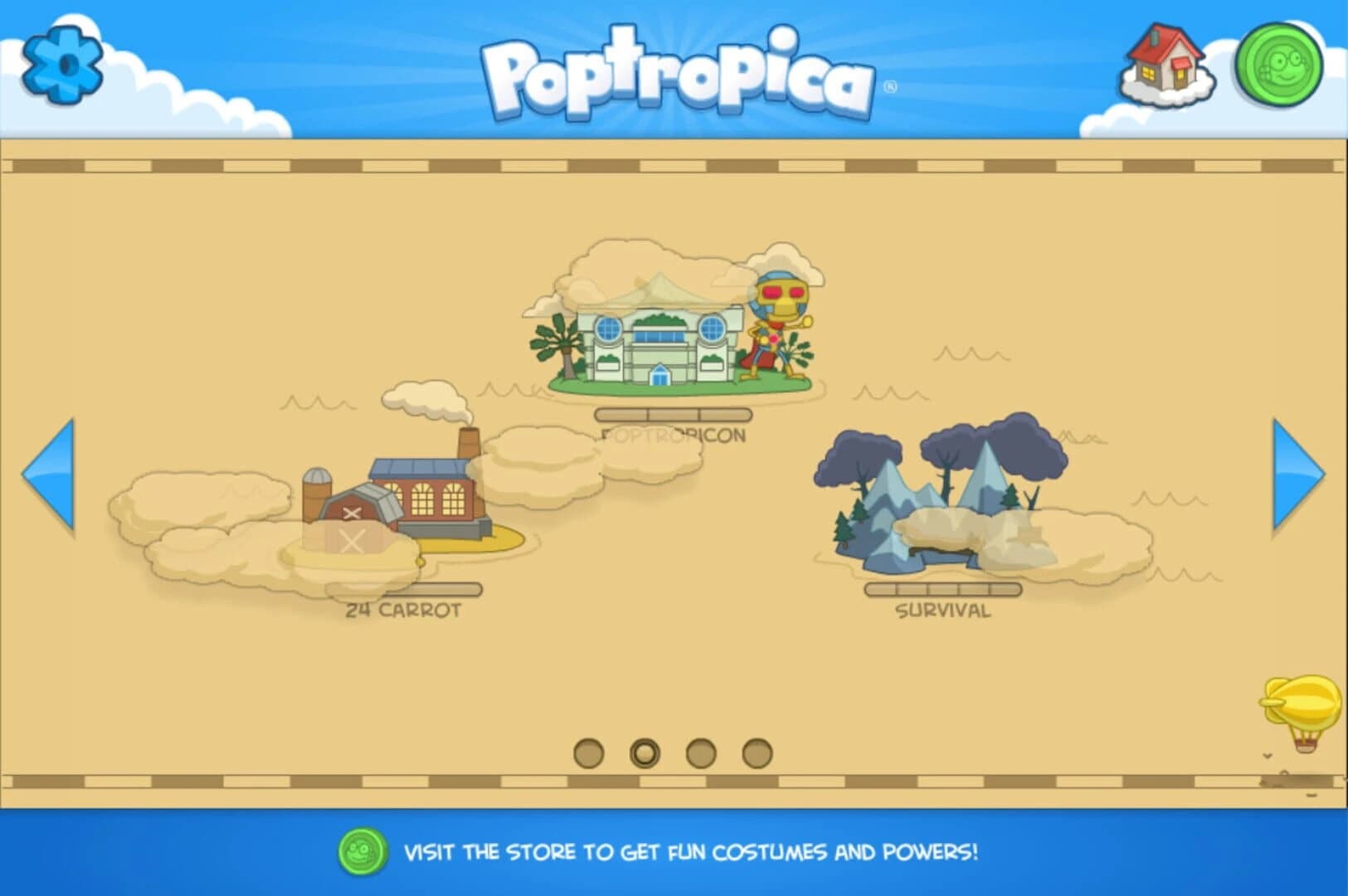 Poptropica screenshot 1