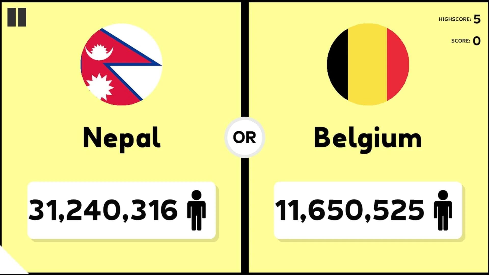 Population Quiz screenshot 4