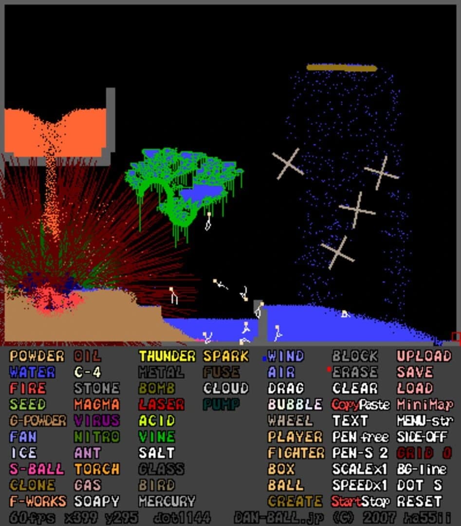 Powder Game screenshot 1