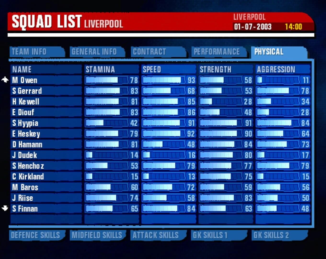 Premier Manager 2003-04 screenshot 5